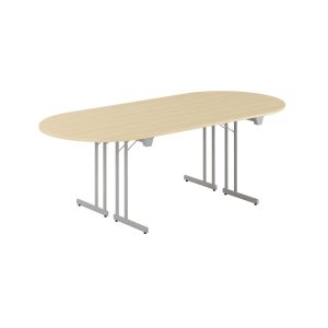 Konferencebord - 220x100cm - Sammenklappeligt bord