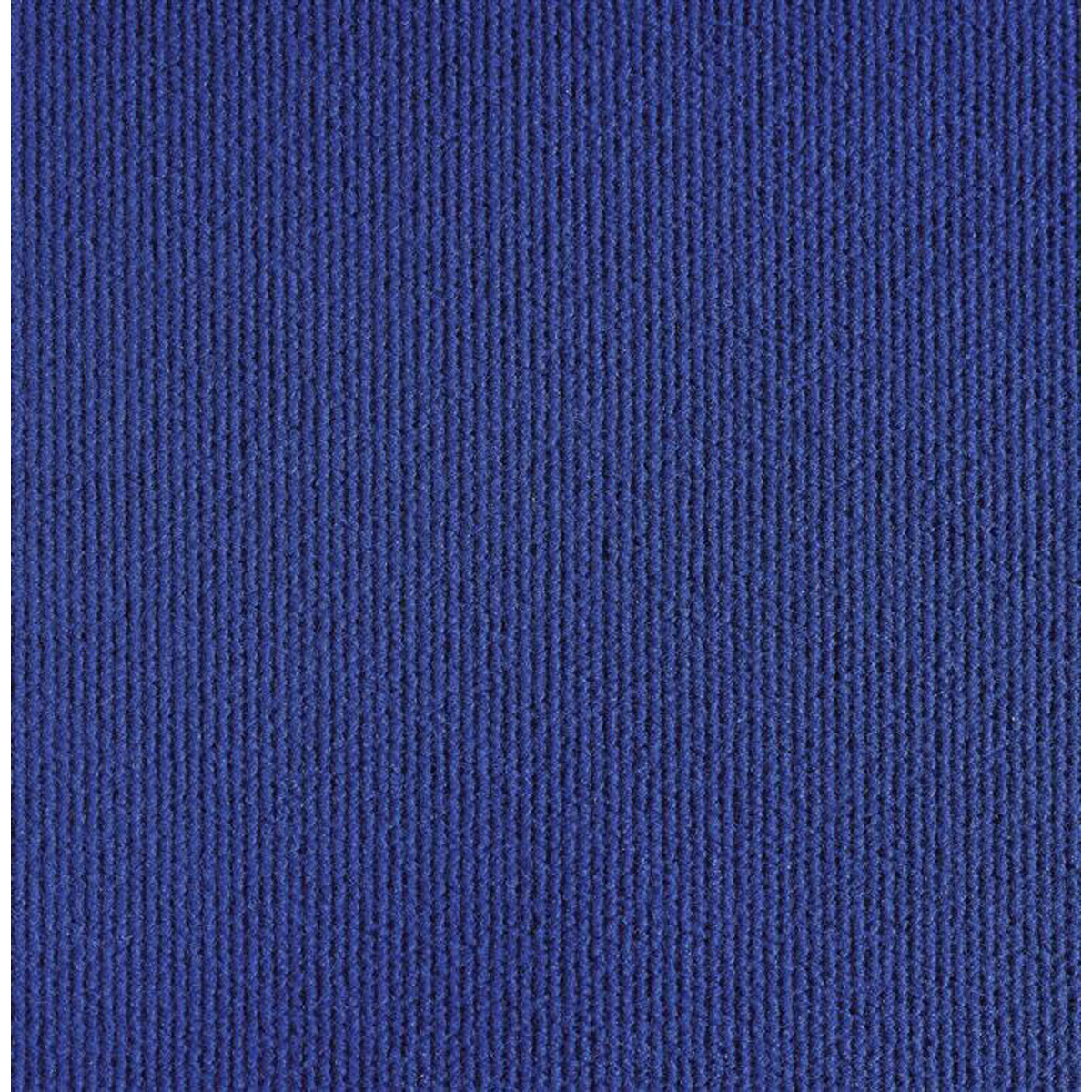 Messetæppe rip/skum 2x35m - Marineblå