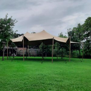 Stretch Tent - 4,5x6m dug - Komplet