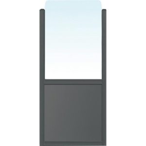 Evolution mobil afskærmning, grå 100x150cm