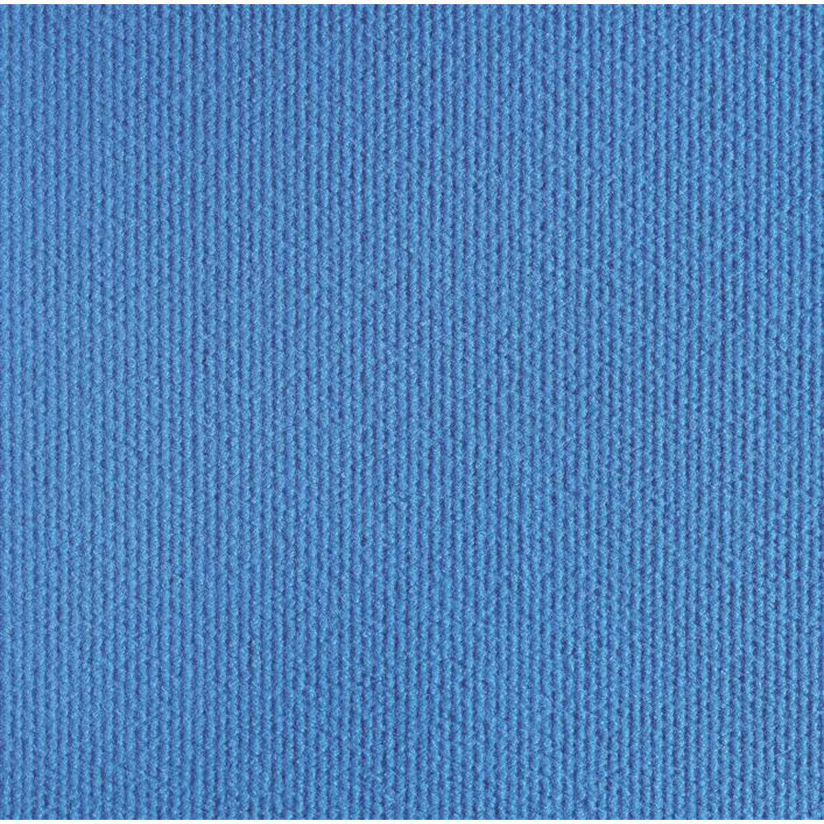 Messetæppe rip/skum 2x35m - Cyan blå