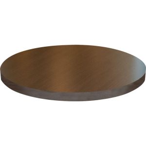 WERZALIT - Rustbrun bordplade rund