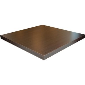 WERZALIT - Trægrå bordplade firkantet
