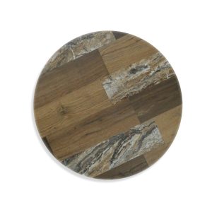 WERZALIT - Carino Rust sølv bordplade rund
