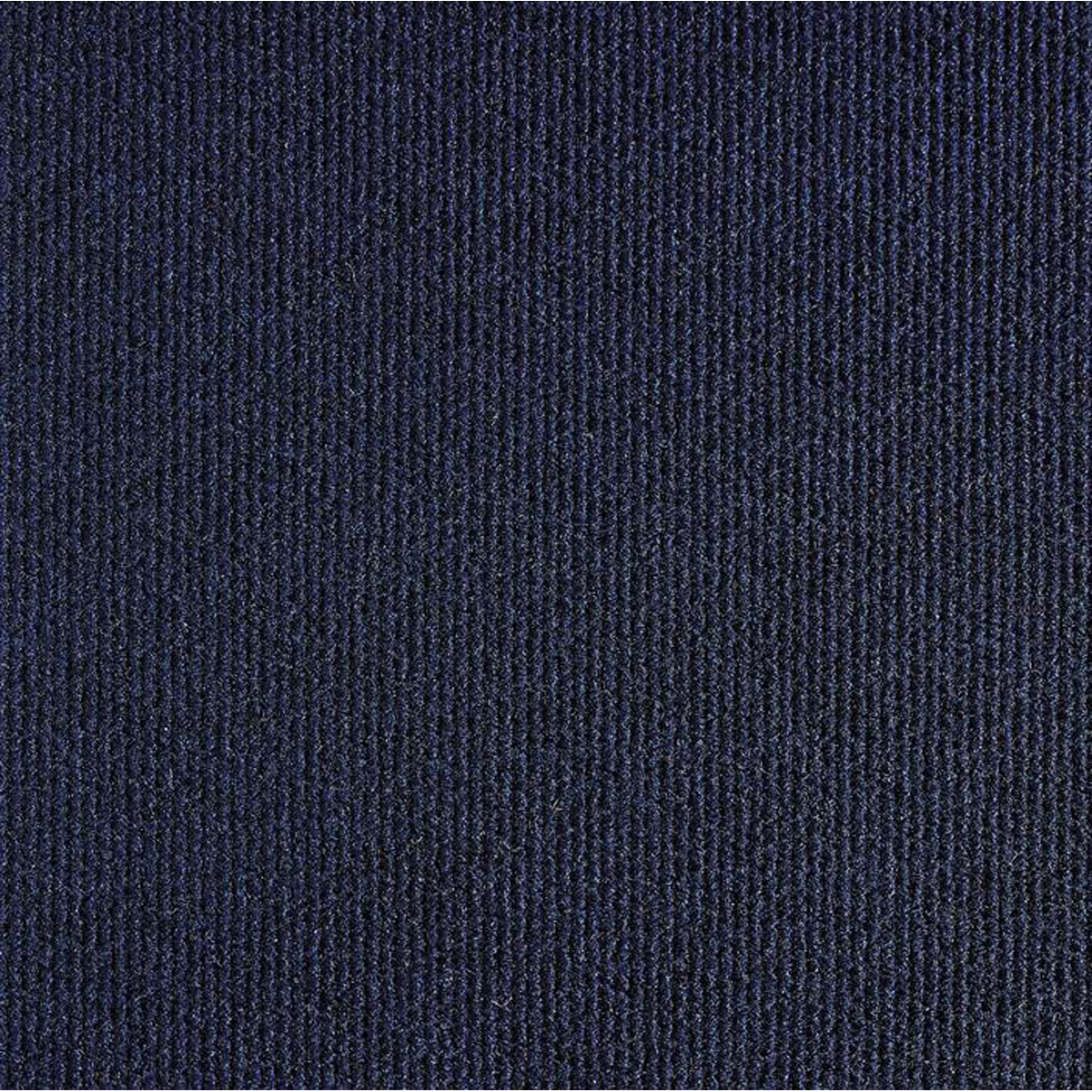 Messetæppe rip/skum 2x35m - Mørk blå